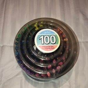 100 premium gel pens